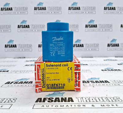 DANFOSS | 018F6710 | 018F8185 | 100V 50HZ 115V 60HZ 10WATT | MAGNETSPULE