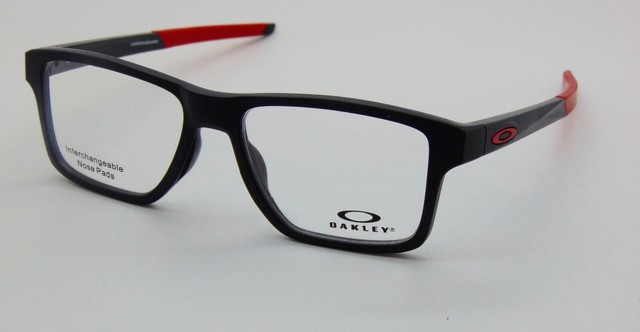 Oakley Chamfer Squared Ox8143-0554 Satin Black 54mm RX Eyeglasses for sale online | eBay