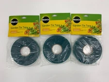 (3) Miracle-Gro Garden Tie Tape, 1/2” X 160 Feet - Miracle-Grow Plant Tape