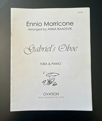 Gabriel s Oboe for Tuba & Piano by Ennio Morricone