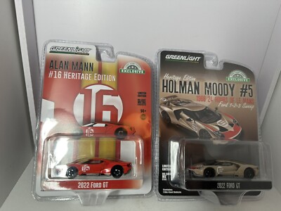 Greenlight 1:64 2 x Ford GT 30413 & 30395