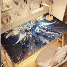 GUNDAM Film Waterproof Leather Keyboard Mouse Pad Desk Game Mat Play Mat