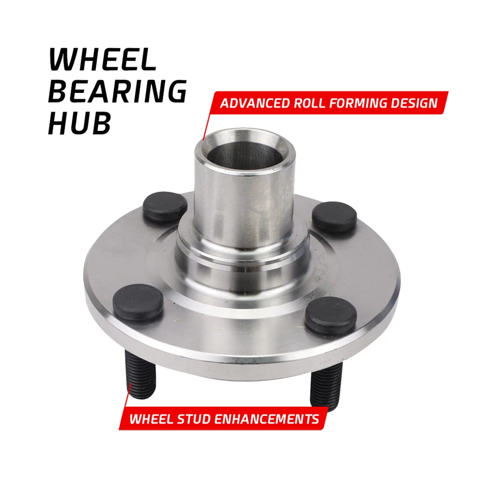 Pair Front Wheel Hub Bearing for 1993-2001 2002 Toyota Corolla Chevy Geo Prizm - Image 4 of 4