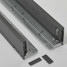 Blum Legrabox pure 770M5002S NL 500 mm Höhe M Oriongrau matt Schubladenzarge