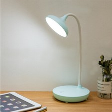 20 LED Flexible Touch Bedside Desk Light USB Rechargeable Dimmable Reading Lamp