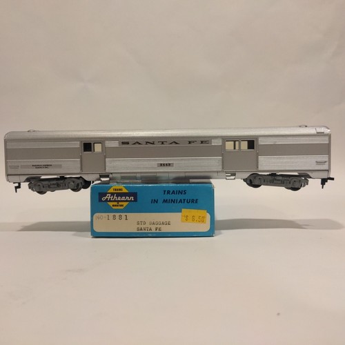Coche de equipaje HO Athearn ATSF #3443 coragado | Zustand: Used