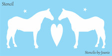 Stencil Horse Love Country Farm Western Cowboy Buckaroo Rodeo Parade DIY Signs