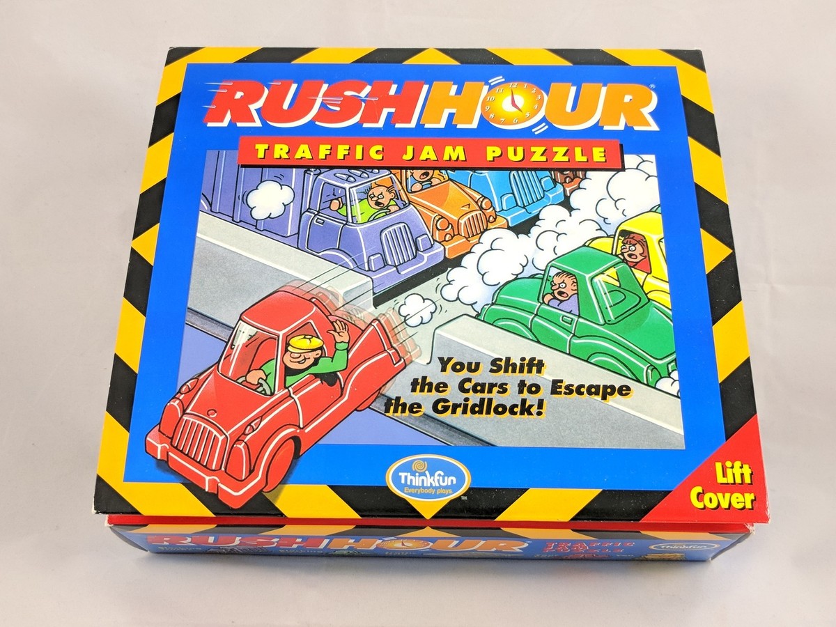 Rush Hour Traffic Jam Puzzle Game Christmas Toy Kids Gifts