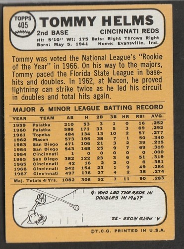 1968 Topps Baseball Cards Scegli una carta a scelta 295-660 EX X-MT 1/25 Set Break - Foto 199 di 490