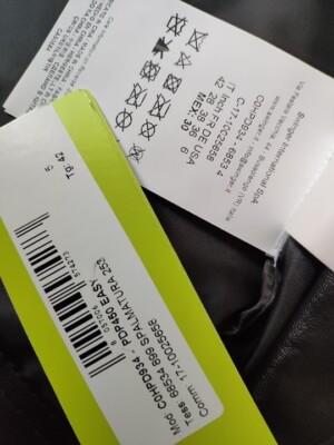 Versace Jeans Bikerjacke goldfarbene Befestigungen asymmetrisch, Certilogo Echtheit