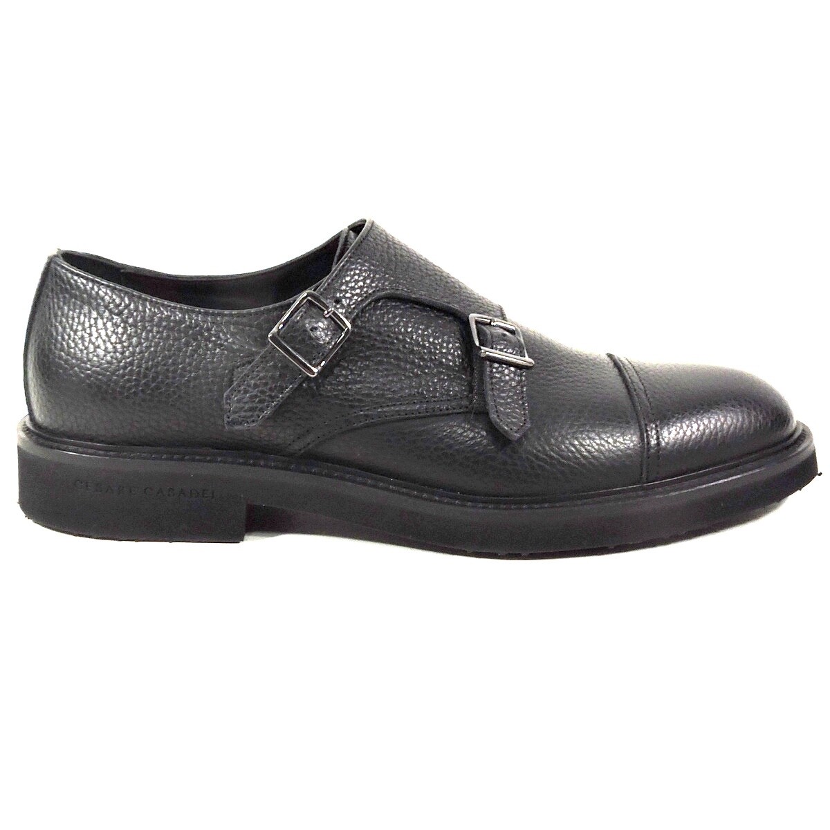 CASADEI ?? MEN\'S BLACK SOFT LEATHER COMFORT EXTRA LIGHT LOAFERS CASADEI ?? MEN main image 2