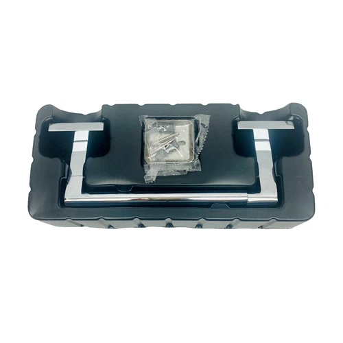 HIBISCUS PIVOTING PAPER HOLDER SHHBTHCP POLISHED CHROME - Picture 4 of 5