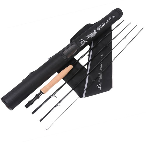 Maxcatch Black Star Fly Fishing Rod Fast Action, IM10 Carbon Fiber 4/5/6/7/8wt - Picture 10 of 12