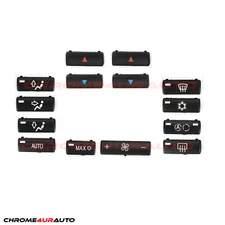 For BMW E39 E53 525 530 540i M5 X5 Replacement Climate A/C Control Panel Buttons
