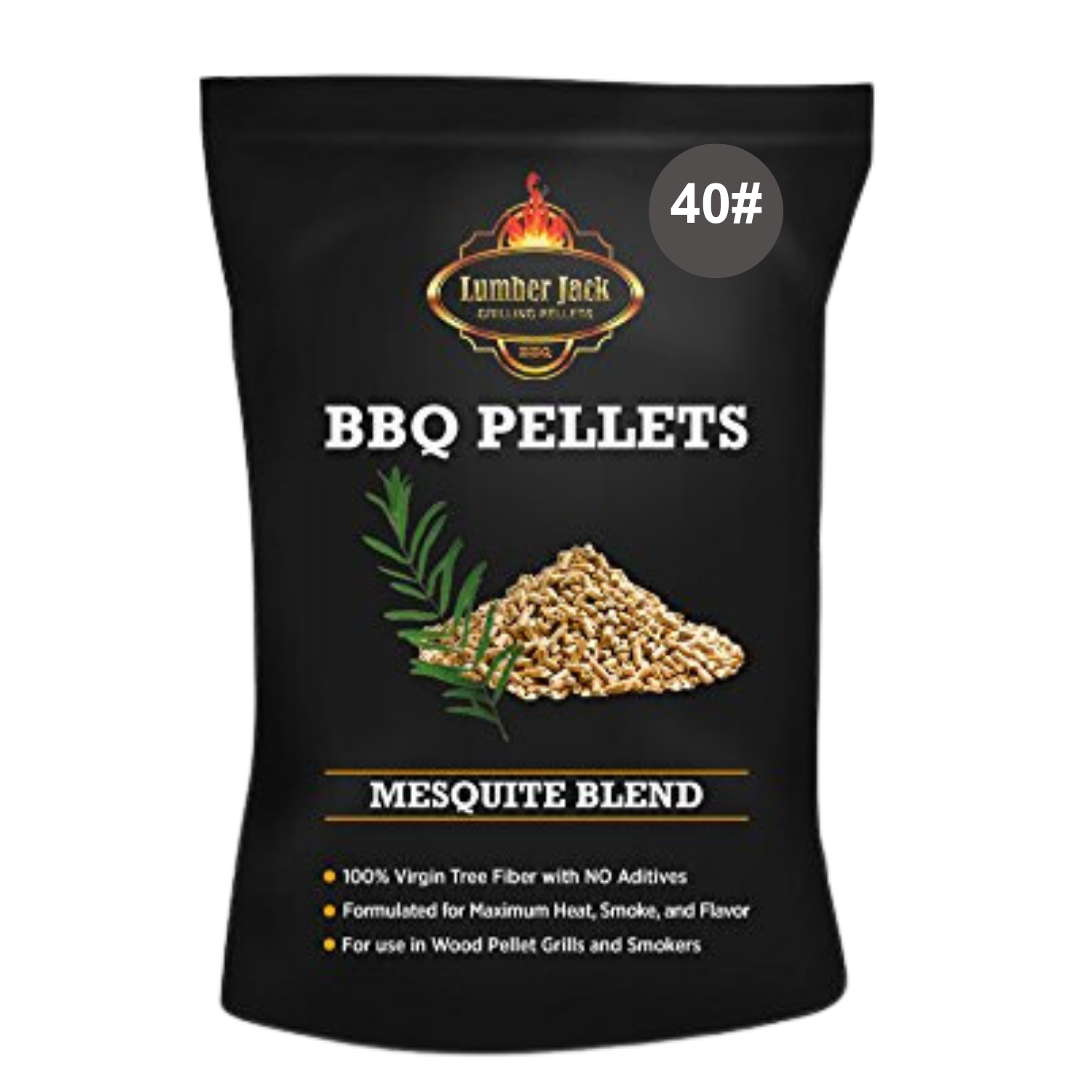 Lumber Jack Mesquite Blend BBQ Grilling Pellets 10 to 240 eBay