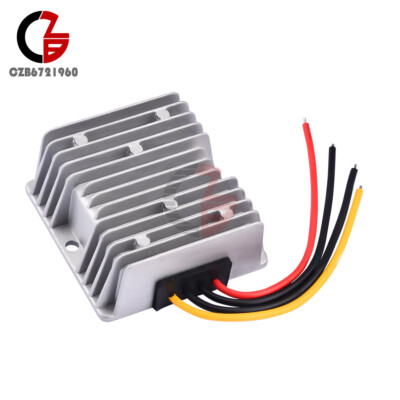 Power Converter Regulator DC 24V Step-Down to 12V 10A/20A Waterproof Buck Module