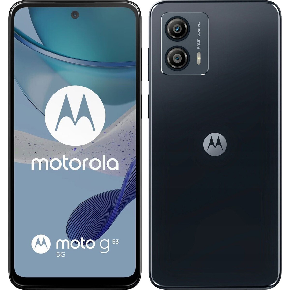 Motorola Moto G53 5G Ink Blue 128GB + 4GB Dual-Sim Unlocked Motorola Moto G53 5G Ink Blue 128GB + 4GB Dual-Sim Unlocked