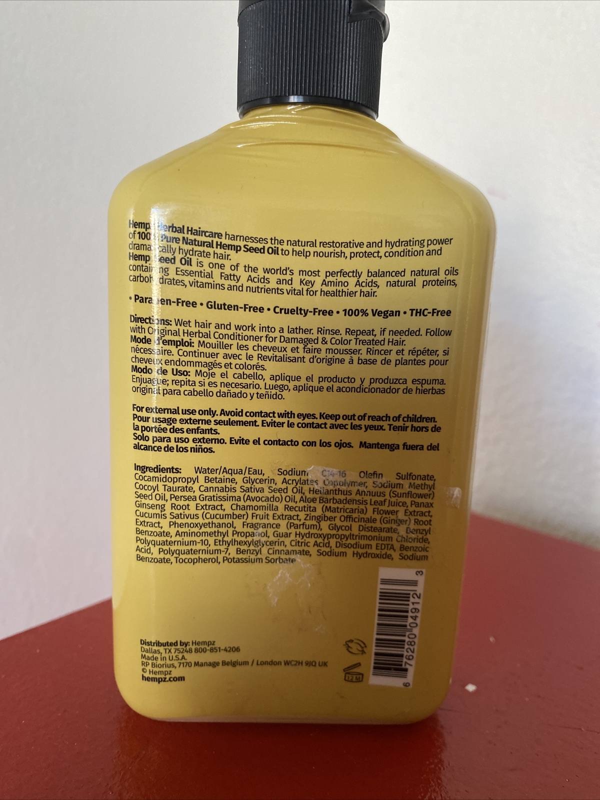 HEMPZ ORIGINAL HERBAL SHAMPOO FOR DAMAGED & COLOR TREATED HAIR 8.5 FL OZ eBay