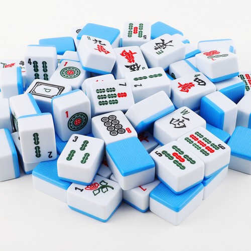 Brand New MahJong Game Set by TOP PROSPECTS™ Blue 5.5KG Large Size - Picture 6 of 8