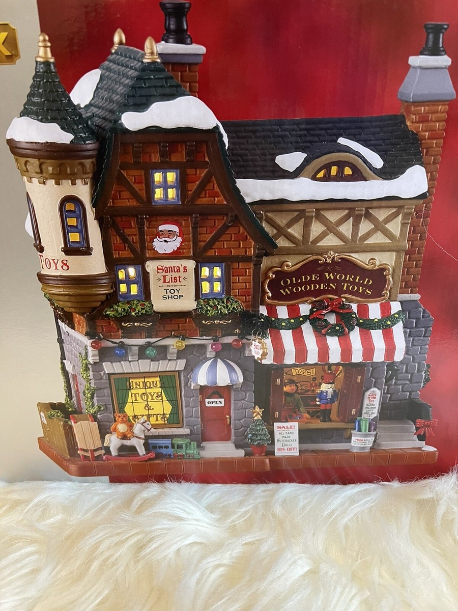 Lemax Christmas 'Santa's List Toy Shop' New # 15798 | eBay