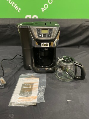 Russell Hobbs Filter Coffee Machine with Timer Silver/Black 22000