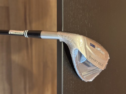 New Left Handed Cleveland Smart Sole Full-Face Sand Wedge, Recoil Dart Shaft - Picture 2 of 11
