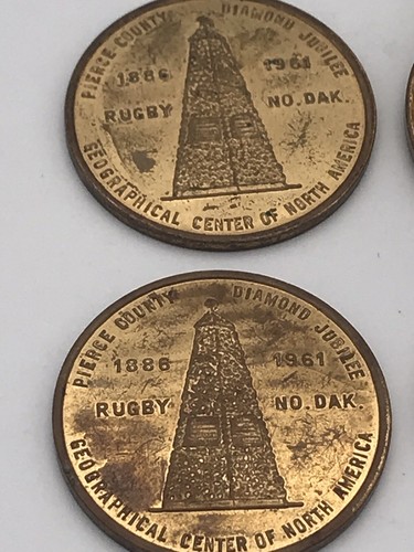 Lote De 4 Fichas De Moneda De Colección Dakota del Norte Diamante Jubileo Grafton Bank - Imagen 6 de 7