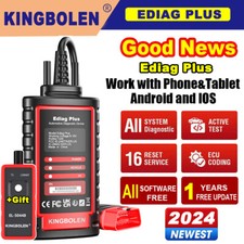 Kingbolen Ediag Plus Obd2 Scanner Car Diagnostic Tool Ecu Coding Full Software