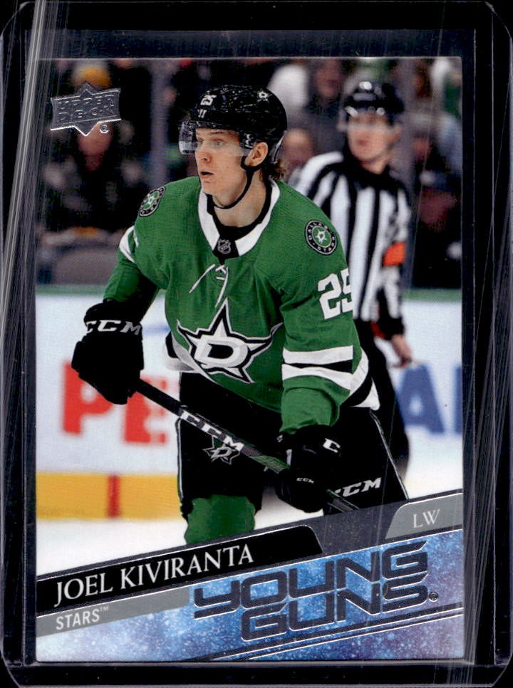 2020-21 Upper Deck Joel Kiviranta Rookie Young Guns RC #207 Stars