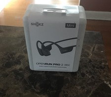 Shokz OpenRun Pro 2 Mini Bone Conduction Sports Headphones, Black
