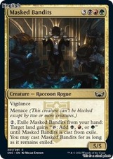 MTG Masked Bandits [SNC - 201] LP