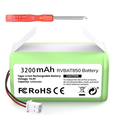 New Battery For Shark Vacuum RV1001AE UR1005AE RV1101ARUS UR1105ARUS RVBAT850