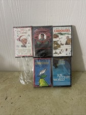 Vintage Lot of 5 CHRISTMAS Holiday Music Tapes ALL SEALED New Cassette Tapes New