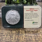 2005 Uncirculated American Eagle Silver Dollars Littleton Coin Company