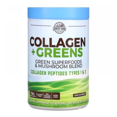 Collagen + Greens 10.6 Oz  by Country Farms