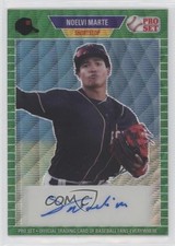 2021 Leaf Pro Set Metal 1989 Green Wave 2/7 Noelvi Marte #PA-NM1 Auto 1n2n