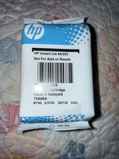 Genuine HP 64 Tri-Color Ink Cartridge T0A86A OEM Sealed Pack No Box