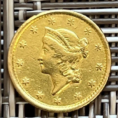 1851-O Gold Dollar — photo from the most recent tracked eBay sale