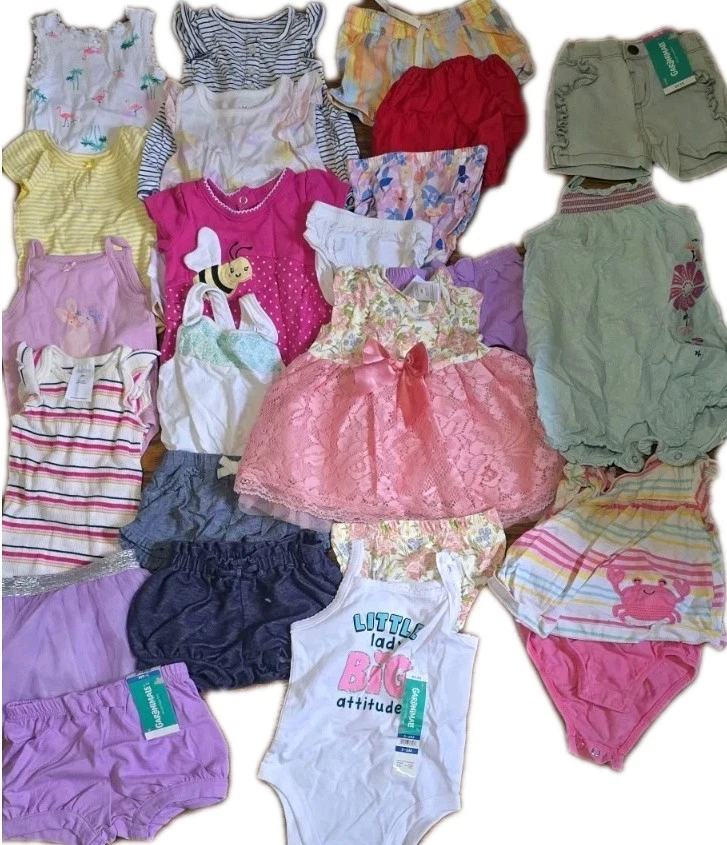 3-6 Month Baby Girl Clothes Spring/Summer Lot 88. New & Used Bundle 3/6M Girls
Opens in a new window