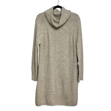 NWT LOFT Cowl Neck Sweater Dress in Ivory / Off White - Size M