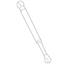 Genuine Audi Lift Cylinder 427-827-552-A