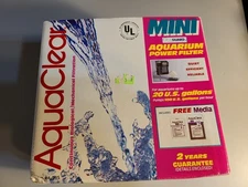 AquaClear Mini 20 Gallon Filter w/Free Media NIB NOS