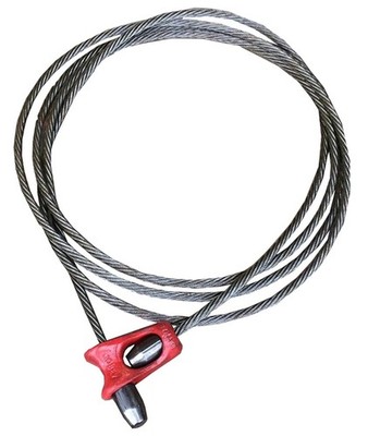 9/16'' Two Button (2 Ferrules) Log Choker - 8 Feet (5-Pack)