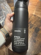 Owala 32oz FreeSip Stainless Steel Water Bottle - Black