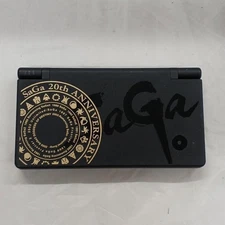 Nintendo DSi Saga 2 20th Anniversary Edition Black Console and Charger