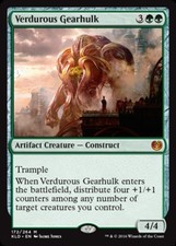 1x Verdurous Gearhulk LP, English MTG Kaladesh