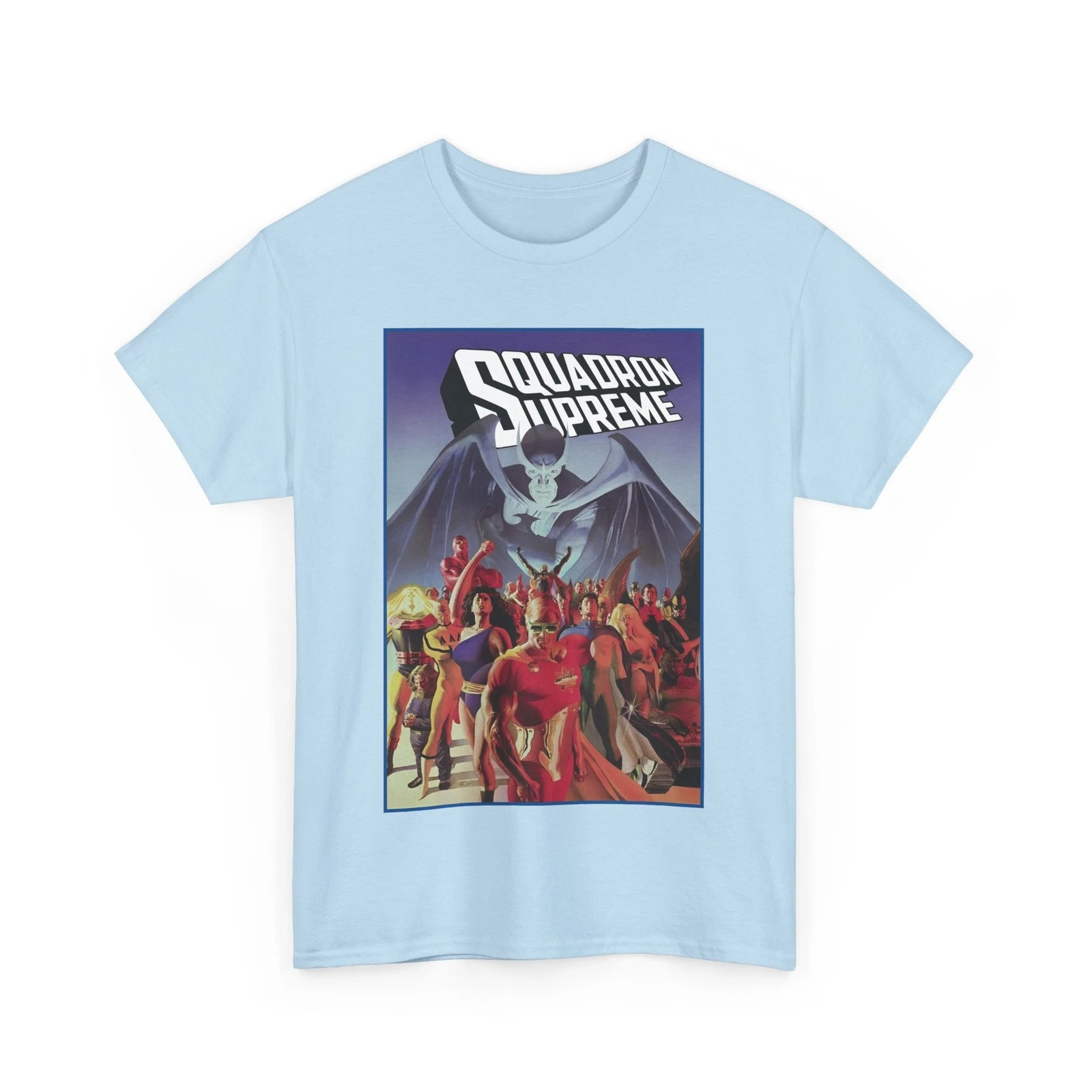 Squadron Supreme T-Shirt - Alex Ross Art - Marvel Comics - Hyperion, Nighthawk