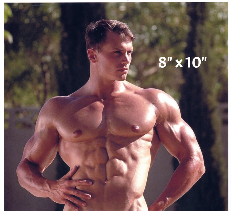 John Pruitt Hung Shirtless & Sexy Muscle Hunk 8x10 Photo Photograph Reprint 95