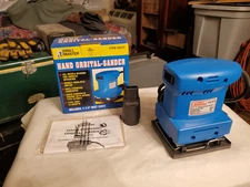 Palm Sander, Drill Master Hand Orbital Sander 40070 Open Box