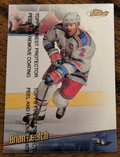 1998-99 Finest Promos #PP6 Brian Leetch New York Rangers HOF